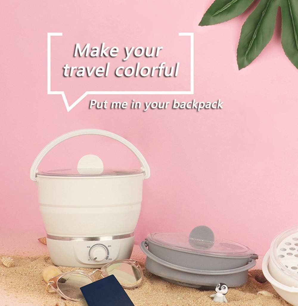 Collapsible Electric Cooking Hot Pot