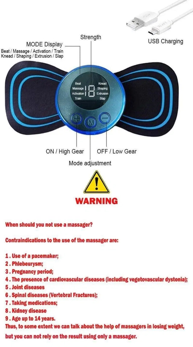 Rechargeable Electric Massager