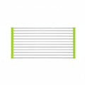 2064 Foldable Drain Rack Kitchen Sink Roll Up Dish Drying Rack Portable Dish Rack